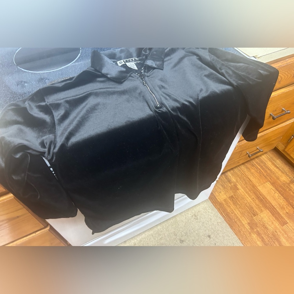 Velour 1/4 zip top